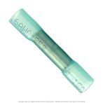 Heat Shrink Butt Connector Blue 16-14 AWG - 50 Pack