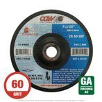 CGW 45008 Quickie 7" x .045" x 7/8" Cut-Off Wheel T27 60G Zirconia 25 per Box