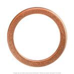 Copper Drain Plug Gasket 20mm x 25mm Outer Diameter - 10 per Box
