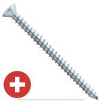 #6 x 5/8" Zinc Plated Phillips Oval Head Sheet Metal Screw