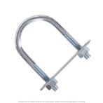 1/2"-13 x 4" Pipe x 6-1/2" Deep U-Bolt Zinc - 10 per Box