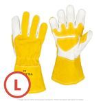 Tillman 50 Top Grain Cowhide Lined/Split Back MIG Welding Gloves Large