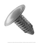Black Nylon Mud Shield Retainer - 100 per Box
