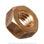 5/16"-18 Silicon Bronze Finish Hex Nut