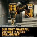 DeWalt 20V MAX XR Brushless Cordless 1/2" Drill/Driver - Bare Tool