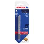Lenox 4" U-Shank Jigsaw Blade 6 Tooth - 5 per Pack