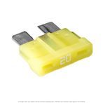 Yellow Blade Type Fuse 20 Amp - 5 per Box