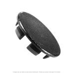 3/8" Black Nylon Hole Plug Button - 100 per Box