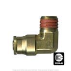 DOT Male 90° Push-To-Connect Elbow, 5/8 Tube x 3/8 MPT