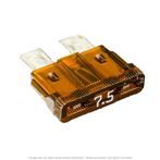 Brown Blade Type Fuse 7.5 Amp - 25 per Box