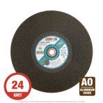 CGW 36158 High Speed 14" x 5/32" x 20mm Metal Cut-Off Wheel 24G DR AO 10 per Box