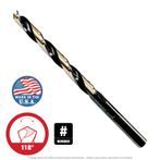 #68 Ultra-Bor HSS Premium Jobber Drill Bit 135° pt. - 12 per Pack