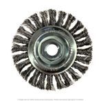 CGW 60514 Knot 4" Wire Wheel Brush Cable Twist .020 Carbon 1/2" Face 7/8" Trim  5/8"-11 AH