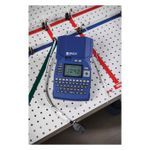 Brady® BMP51-KIT-EL Electrical Starter Label Printer Kit, Thermal Transfer Print, 1-1/2 in Tape Width, 4 to 103 pt Font, AC Adapter/Rechargeable Lithium-Ion Battery/Optional AA Batteries Power Source, LCD Display