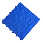 Ergo Advantage A1-BLU Safe-Flex Response Anti-Fatigue Closed Tile Blue, 18" x 18" x 1"