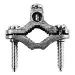 Appleton® NEER™ GC-5 Ground Clamp, 1/2 to 1 in Conduit, 10 AWG Solid to 2 AWG Stranded, 8 to 2 AWG Stranded Aluminum Conductor, Die Cast Zinc