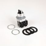 Rockwell Automation 800TC-J5A Non-Illuminated Selector Switch, 30.5 mm, Knob Operator, White