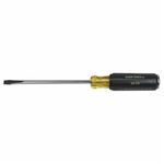 Klein® 602-7dd Demolition Screwdriver, Keystone/Slotted Point, 5/16 in Point, 12-3/8 in OAL, Acetate Handle, Polished Chrome