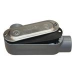 Killark® OLL-5MCG O Series DURALOY® 5 Series Type LL Raintight Conduit Body, 1-1/2 in Hub, 36 cu-in Capacity, Malleable Iron, Epoxy Powder Painted