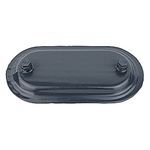 Ocal® Ocal-Blue® 170F-G Form 7 Conduit Body Cover, 1/2 in Hub, For Use With: Form 7 Conduit Body, Iron, PVC Coated
