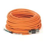 Rockwell Automation SpeedTEC Cable, Motor Power Only, SpeedTec DIN Connector, Drive-end, Flying-lead, 10 AWG, Continuous-Flex, 30 Meters