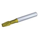 Kennametal® 3031911 Beyond™ T320 High Performance Spiral Flute Tap, Right Hand Cutting Direction, 1/2-13 Thread, Form D Plug Chamfer, Left Hand Flute Direction, 4 Flutes, PVD-TiAlN-TiN Coated, Solid Carbide, Cast Iron and Steel Material Application