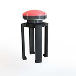 Banner Stakes PL4140 PLUS Barrier System Strobe Light Bracket (includes Red Strobe light), Includes: 1 Light Bracket attachment 1 Red Strobe Light