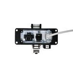 GracePort P-P11R2-F2R0 PANEL INTERFACE CONNECTOR WITH USB T/F TO USB A/M, RJ45, PMH, UL TYPE 4X, SIMPLEX OUTLET, NO CB