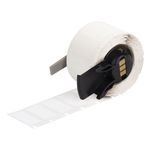 Brady® BMP® 61 BMP® 71 TLS 2200® TLS-PC Link™ ToughBond® PTL-20-483 Rectangular Asset and Equipment Tracking Label, 2 in W, White Legend/Background, B-483 Polyester
