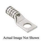 Panduit® Pan-Lug™ LCA4/0-38-C 1-Hole Lug Compression Connector With Window Lug, 4/0 AWG, 3/8 in Stud, Tin Plated Copper