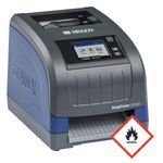 Brady® 150645 BradyPrinter i3300 with Brady Workstation GHS Software Kit, Color LCD Touch Screen, Auto Cutter, Color: Blue, Gray
