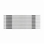 Brady® SCN05-5 Clip Sleeve™ Pre-Printed Wire Marking Sleeve, 0.053 to 0.073 in Wire, Nylon, 5 Legend