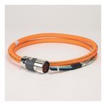 Rockwell Automation SpeedTEC Cable, Motor Power Only, SpeedTec DIN Connector, Drive-end, Flying-lead, 8 AWG, Standard (Non-Flex), 2 Meters