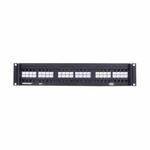 PREMISE WIRING SPEEDGAIN® P5E48UE Universal Wiring Patch Panel, 48 Ports, Category: Cat 5e