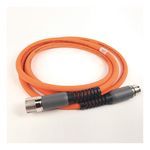 Rockwell Automation SpeedTEC Cable, Motor Power With Brake Wires, SpeedTec DIN Connector, Extension Receptable (SpeedTec ready), 16 AWG, Continuous-Flex, 3 Meters