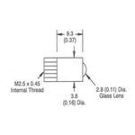 Rockwell Automation 63-118, Range Extender Lens Adaptor for 1mm (0.04) Dia. Transmitted Beam Plastic Cable