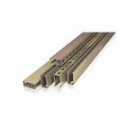 Superstrut® B1200HS-10AL B Series Half Slotted Metal Channel, 9/16 x 1-1/8 in Slot, 2 in Slot Spacing, 12 ga Thickness, 10 ft L