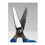 Jonard Tools® ES-1964ERG Electrician's Scissor, 1-3/4 in Length of Cut, 6-1/4 in OAL, Sharp Tip, Serrated Edge