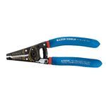 Klein® Klein-Kurve™ 11057 Solid Standard Wire Stripper/Cutter, 30 to 20 AWG Cable, 7-1/8 in OAL, Shearing: #6-32 Screw