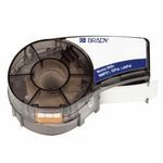 Brady® M21-375-499 M Series Label Cartridge, 16 ft L x 3/8 in W, Nylon, Black/White