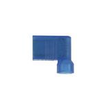 Panduit® Pan-Term® DNFR14-250FIB-M DNFR-FIB Female Disconnect, 16 to 14 AWG Conductor, 0.25 in W x 0.032 in THK Tab, Butted Seam Barrel, Brass, Blue, Insulated: Insulated