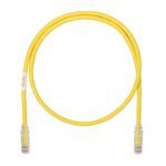 Panduit® PanNet® TX6A-SD™ 10Gig™ UTP6ASD25YL UTP6ASD U/UTP Patch Cord, Category: Cat 6a, 26 AWG Copper Conductor, Yellow