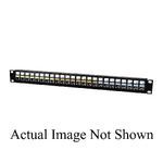 PREMISE WIRING XCELERATOR™ PXJ624E 1U Loaded Standard Jack Patch Panel Kit, 24 Ports, Category: Cat 6, Steel