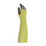 PIP® 2518KTE Cut-Resistant Sleeves With Thumb Hole, 18 in L x 1 ply THK, DuPont™ Kevlar®, Yellow