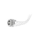 Woodhead® 130097 Dust-Tight Wide Range Strain Relief Grip, 1 in NPT Trade, 0.7 to 0.97 in Cable Openings, Steel