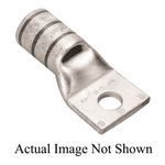 BURNDY® HYLUG™ YAV27LTC12FX YAV-L-FX 1-Hole Compression Lug, 3/0 AWG Flexible/Stranded Copper Conductor, Die Code: 14, 1/2 in Stud, Tin Plated Copper