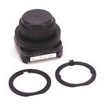 Rockwell Automation 800H-R2 Non-Illuminated Pushbutton Operator, 30.5 mm, Black