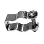 Appleton® NEER™ CH-050-B CH-B Conduit Hanger With Carriage Bolt and Nut, 3/8 in, 1/2 in For Use With: IMC/EMT/PVC/Rigid Conduit, Steel, Zinc Plated