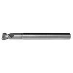 Kennametal® MaxiMet™ 3755878 ABDF Center Cutting Extended Neck High Performance Corner Radius End Mill, 1/2 in Diameter Cutter, 5/8 in Length of Cut, 2 Flutes, 1/2 in Shank Diameter, 4 in OAL, Uncoated