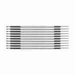 Brady® SCN05-8 Clip Sleeve™ Pre-Printed Wire Marking Sleeve, 0.053 to 0.073 in Wire, Nylon, 8 Legend